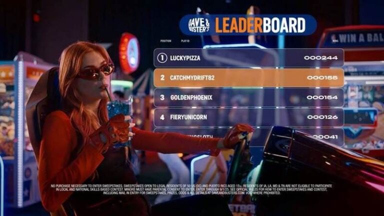 Arcade Leaderboard Initiatives : Dave & Buster’s