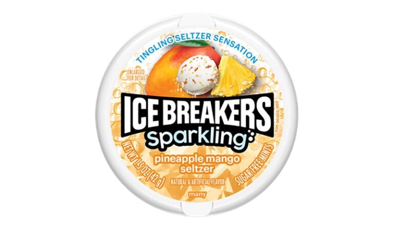 Tingling Tropical Cocktail Candies : Ice Breakers Sparkling