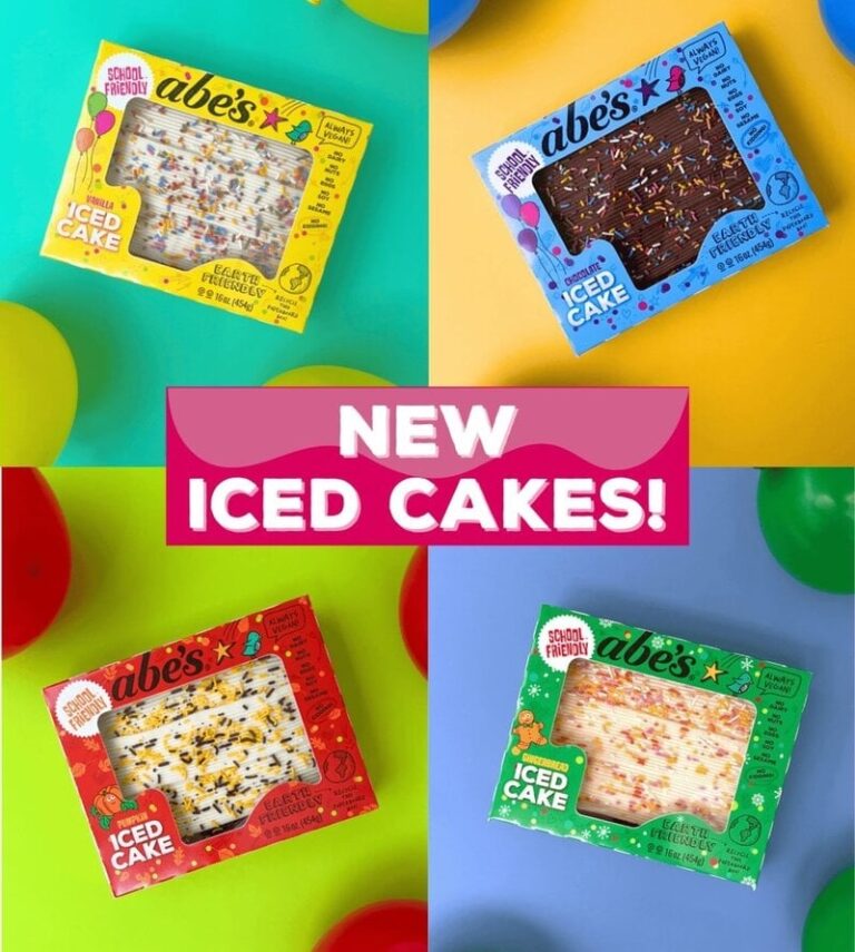 School-Friendly Vegan Sheet Cakes : Iced Cakes