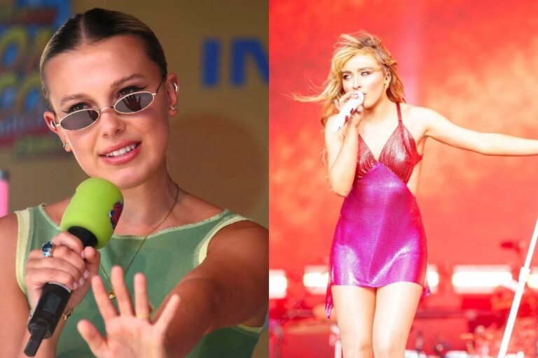 Millie Bobby Brown in Bikini Gets Arrested to Sabrina Carpenter’s ‘Manchild’ on Alluring Instagram Video
