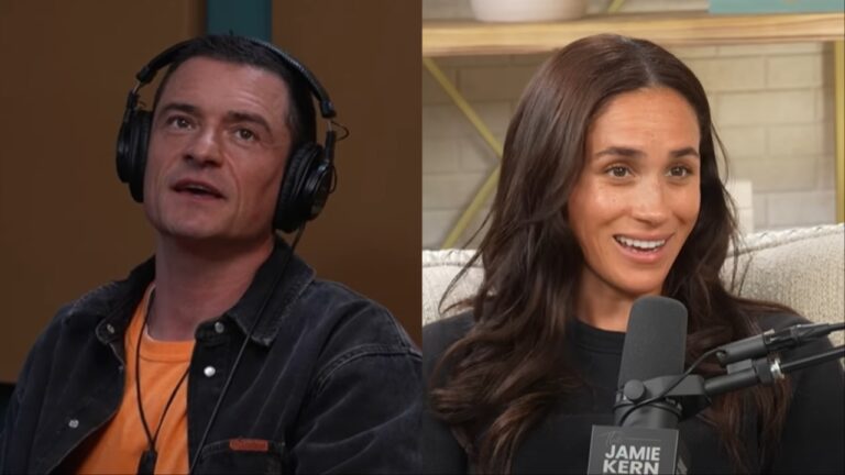 Newly Single Orlando Bloom Embraces Mystery Woman With a Lesser Known Connection to Ex and Meghan Markle