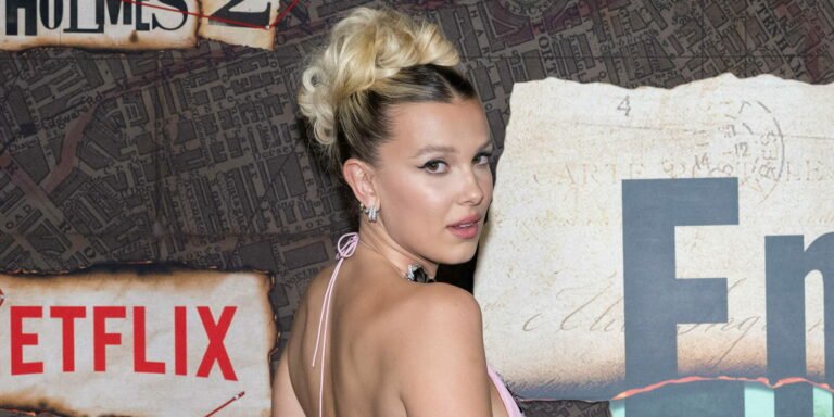 Millie Bobby Brown Has the Internet in a Chokehold, With a Jaw-Dropping Pink Dress and 2 Words