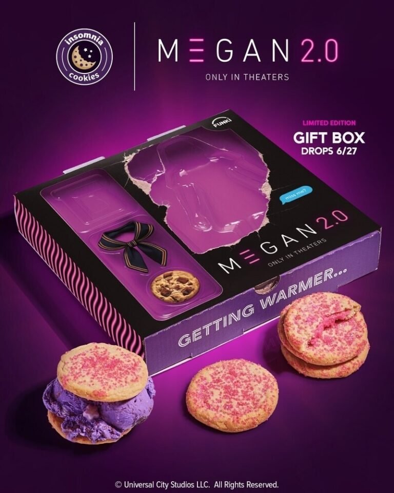 Sci-Fi Horror Cookies : M3GAN 2.0 inspired menu