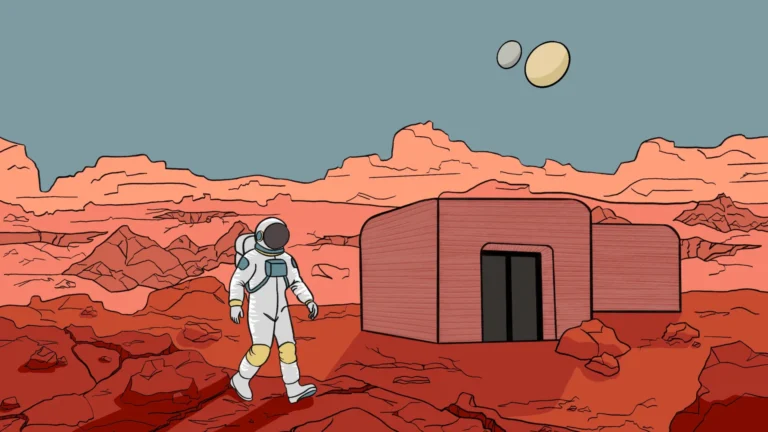 Martian dust to dream homes: How microbes can build on the red planet