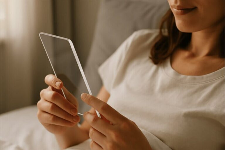 Acrylic Smartphone Addiction Accessories : methaphone