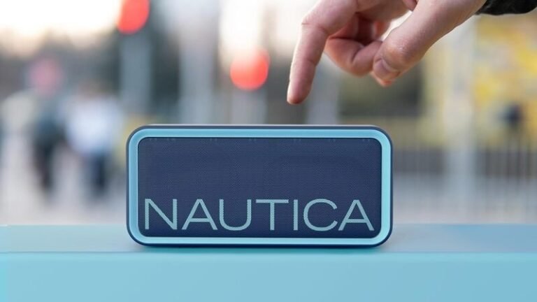 Fashion-Branded Camping Speakers : Nautica Urban SP100