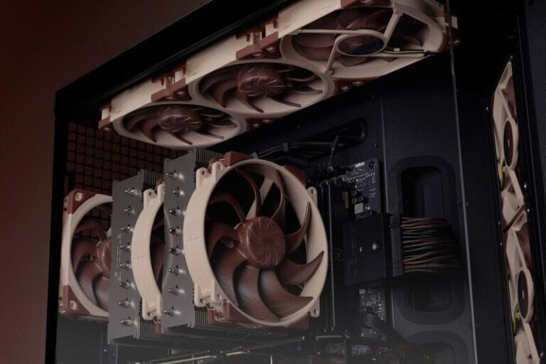 Noise-Efficient PC Fans : NF A12x25 G2