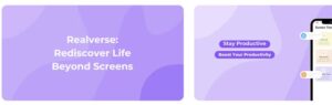 Screen Time Management : Realverse
