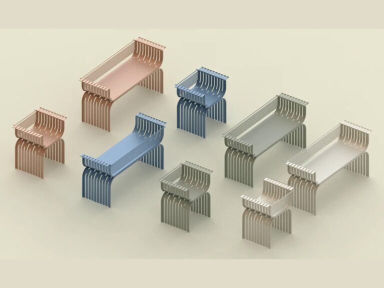 Ergonomic Inclusive Urban Furniture : RIVO