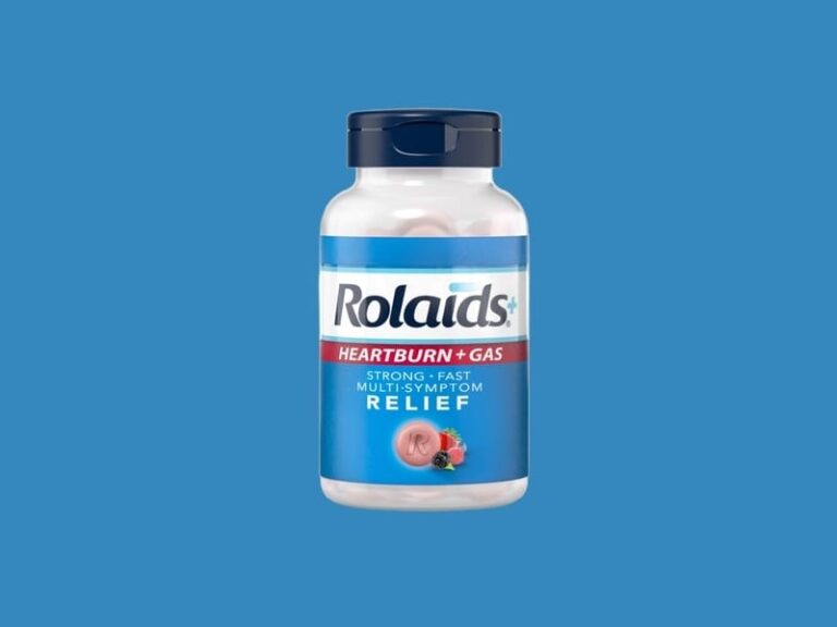 Berry-Flavored Heartburn Tablets : Rolaids Heartburn + Gas
