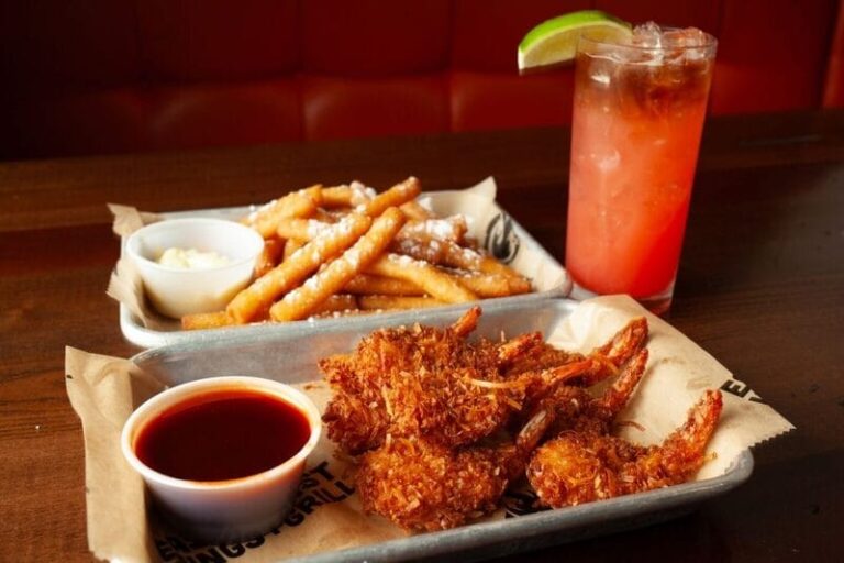 Taste of the Tropics menu