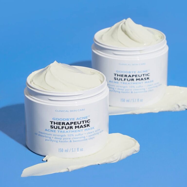 Maximum-Strength Acne Masks : therapeutic Sulfur Mask