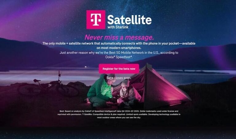 Satellite-Powered Telecom Services : T-Mobile T-Satellite