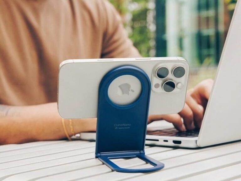 Flatpack Magnetic Smartphone Stands : Twelve South Curve Nano