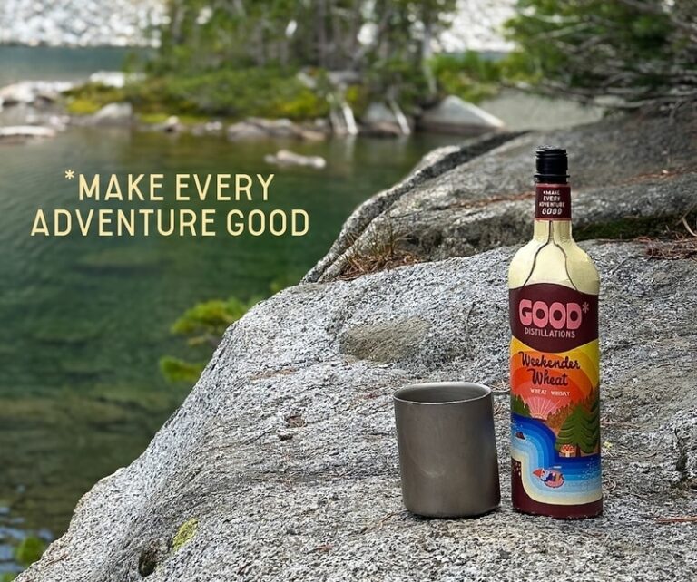 Paper Whisky Bottles : Weekender Wheat