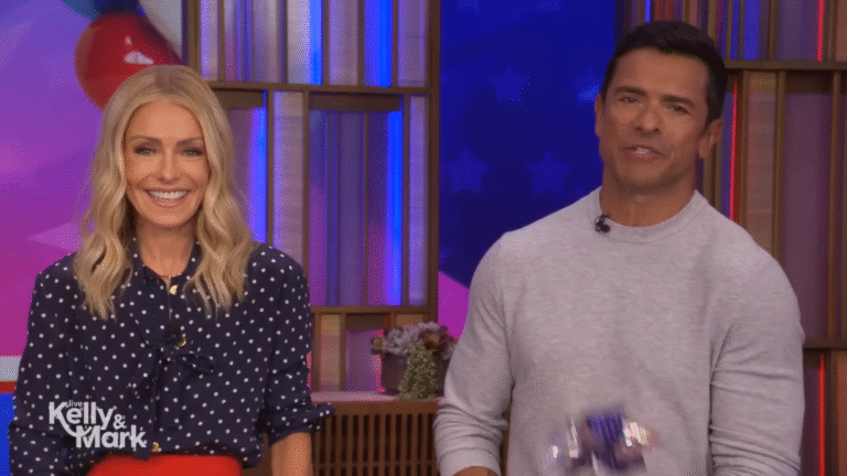 Kelly Ripa Roasted by Husband Mark Consuelos Over Breast Size