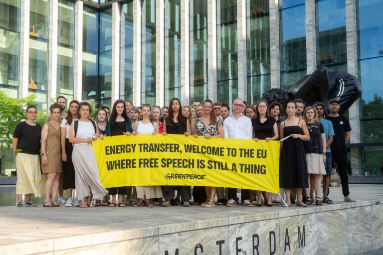 Greenpeace International begins groundbreaking anti-SLAPP case to protect freedom of speech
