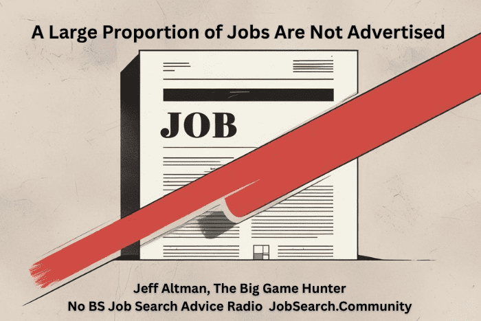 A Large Proportion of Jobs Are Not Advertised #shorts