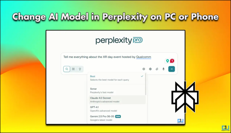 How to Change AI Model in Perplexity on PC or Phone