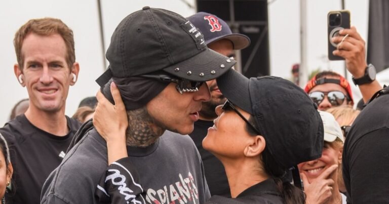 Travis Barker Performs at Ozzy Osbourne Show as Kourtney Kardashian Cheers