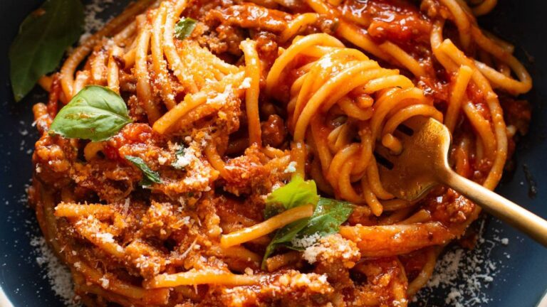 Instant Pot Spaghetti Recipe – Pinch of Yum