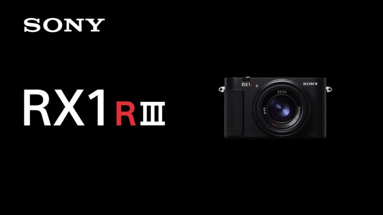 Sony introduces RX1R III flagship Full-Frame compact camera