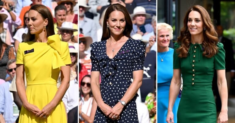 Kate Middleton at Wimbledon Through the Years