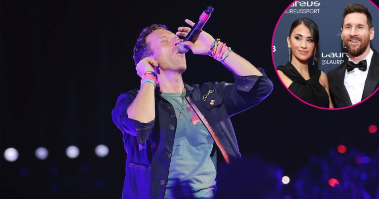 Chris Martin Sings to Messi During Kiss Cam After Astronomer CEO Scandal