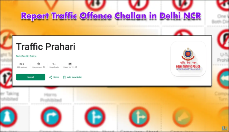 How to Report Traffic Violation in Delhi NCR Using Traffic Prahari App