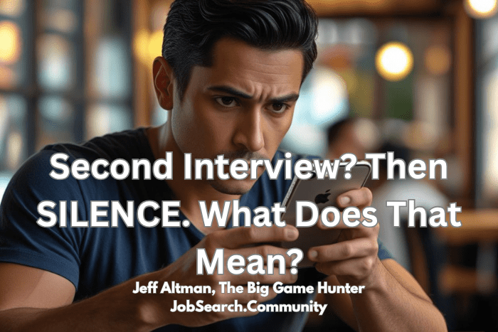 Second Interview? Then SILENCE. What Does That Mean? #shorts