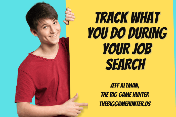 Track What You Do During Your Job Search #shorts
