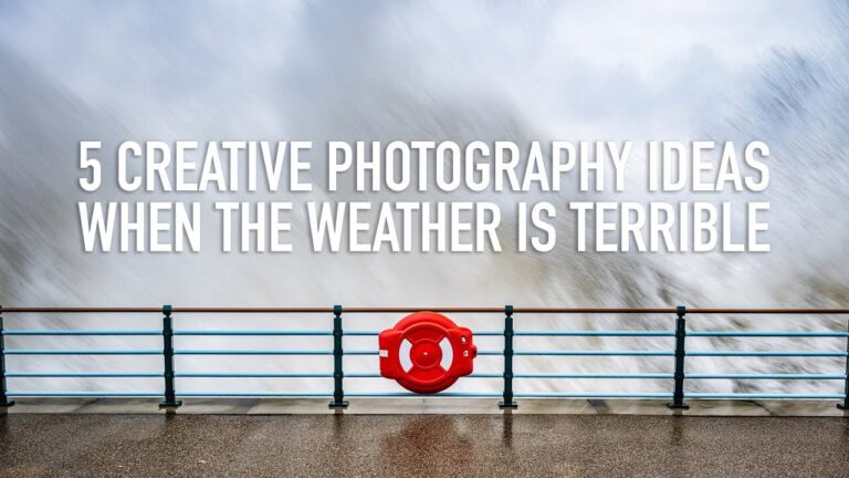 Bad weather? Here’s what to photograph
