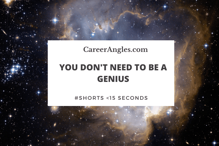 You Don’t Need to Be a Genius #shorts