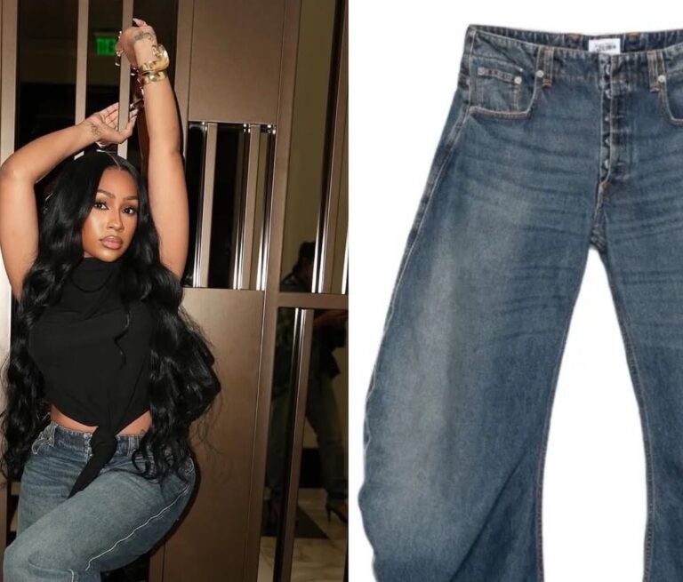Yung Miami Rocks Balloon Denim by Jean Paul Gaultier — Shop the Look!