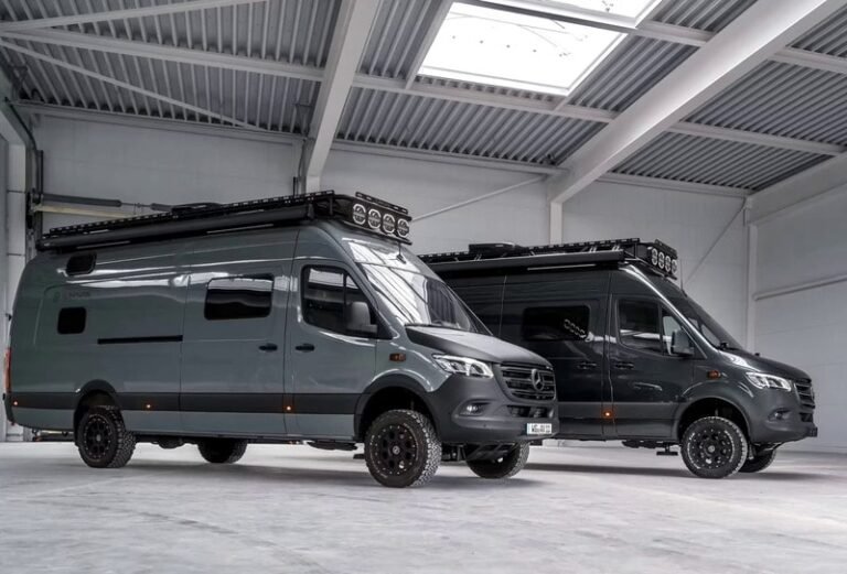 Duplex-Style Camper Vans : Alphavan Off Grid 4×4