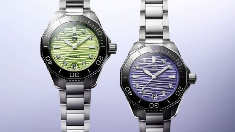 Sophisticated Pastel Dial Timepieces : Aquaracer Professional 300