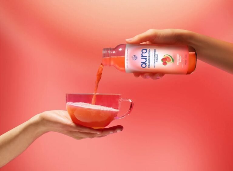 High-Protein Functional Beverages : AURA Collagen Protein