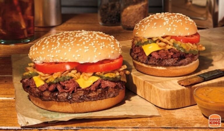 Backyard Barbecue QSR Burgers : BBQ Brisket Whopper