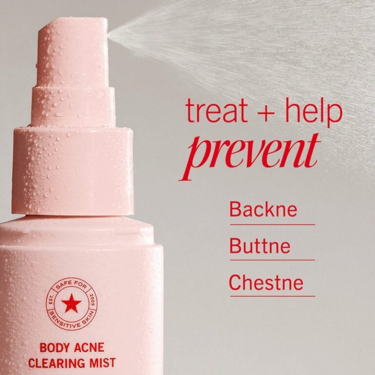 All-Over Acne Sprays : Body Acne Clearing Mist.