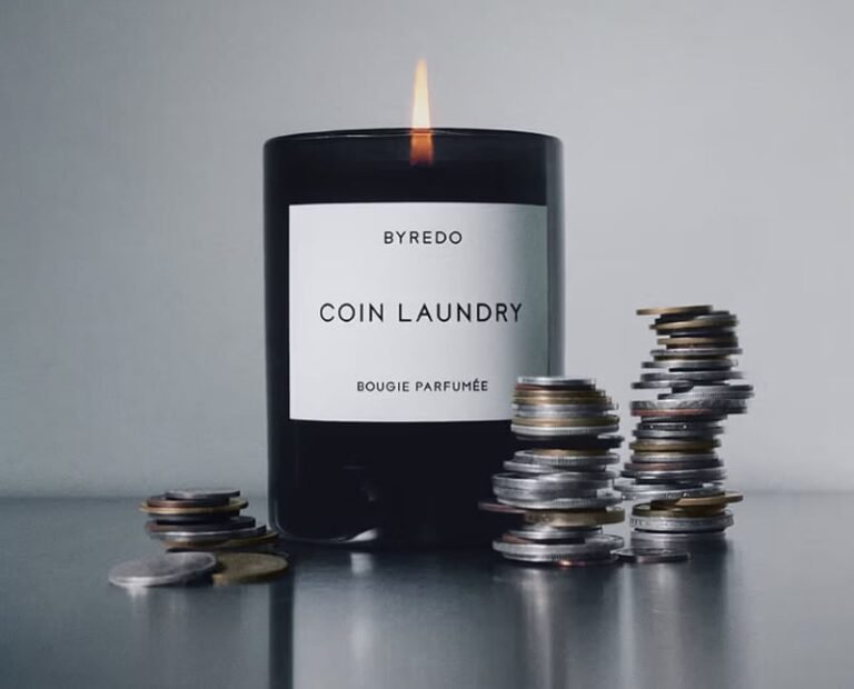 Laundromat-Inspired Candles : byredo coin laundry