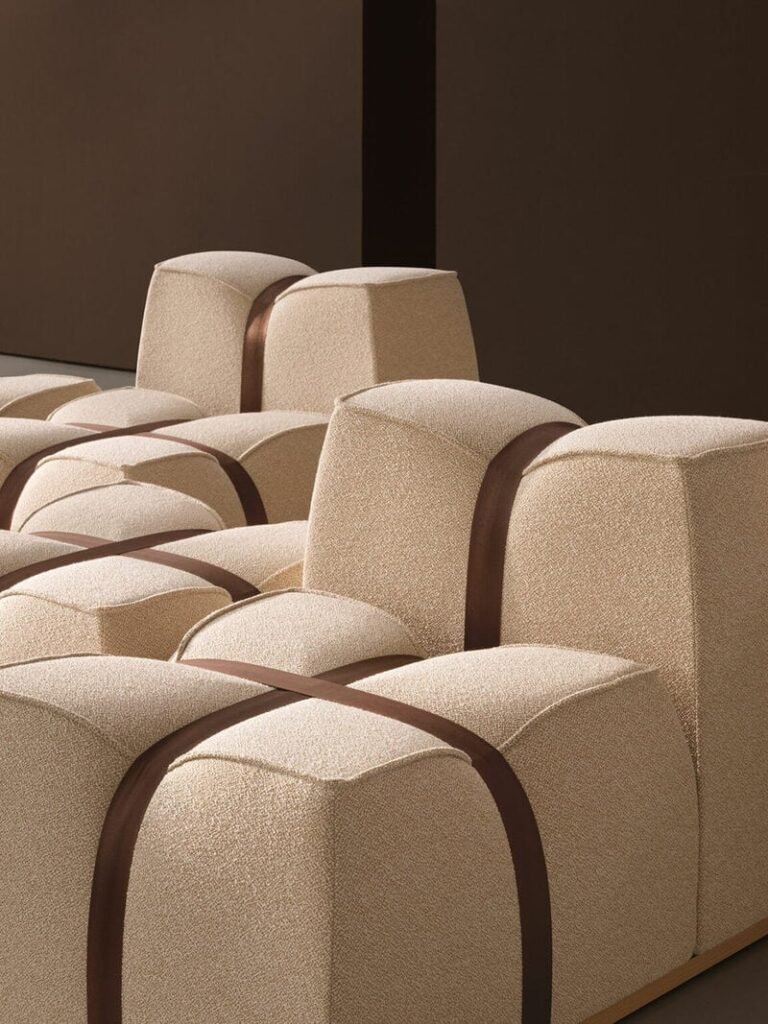 Modular Flexible Sculptural Seating : cargo modular seating