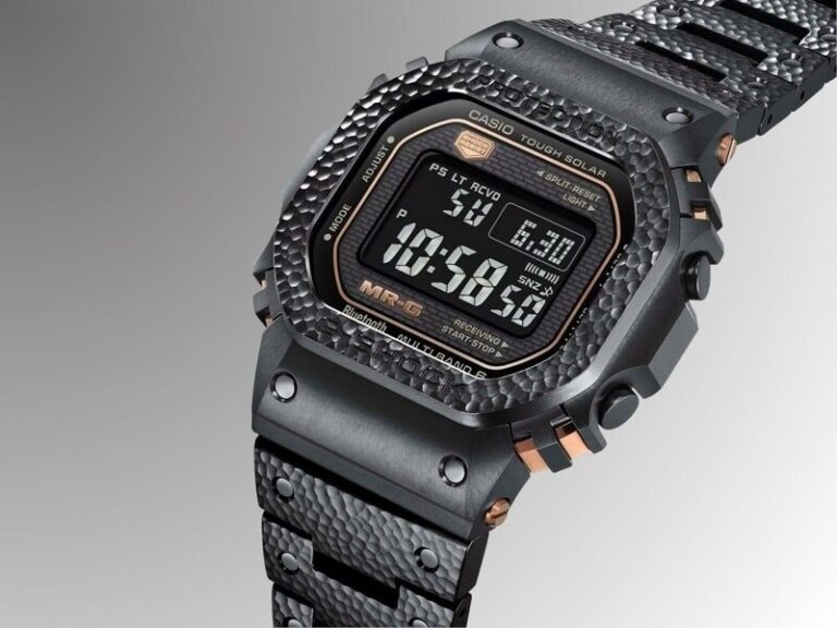 Haute Hammered Finish Timepieces : Casio G-SHOCK MRG-B5000HT