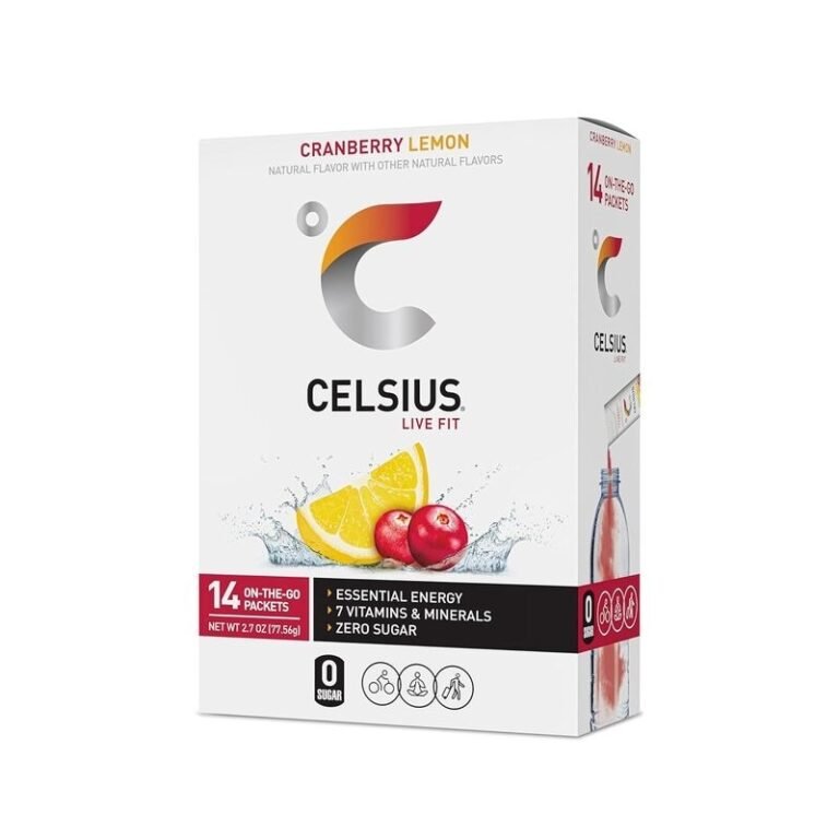 Powdered Energy Drink Supplements : Celsius On The Go