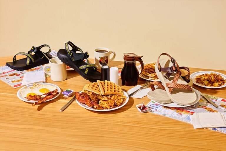 Waffle-Inspired Sandals : Chaco x Waffle House