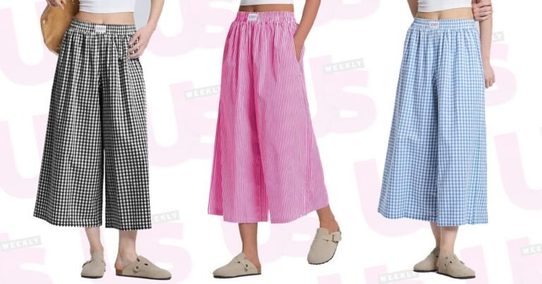 Petite Shoppers Call These Gingham Pants the ‘Perfect Length’