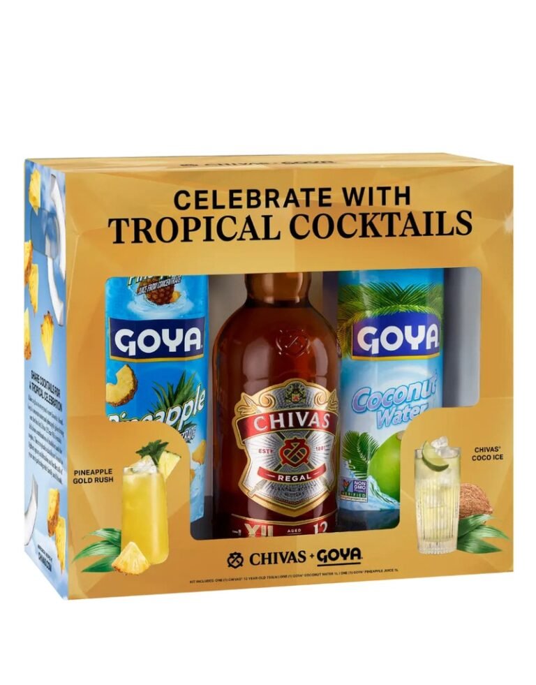 Summer-Ready Collaborative Whisky Kits : Chivas x Goya