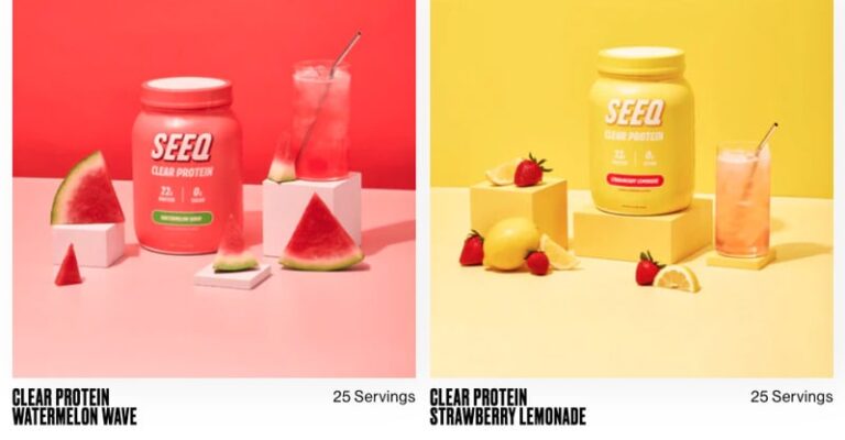 Flavorful Clear Protein Brands : clear protein