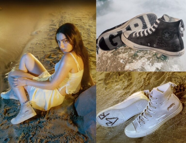 Custom Party Shoes : Converse and Charli XCX