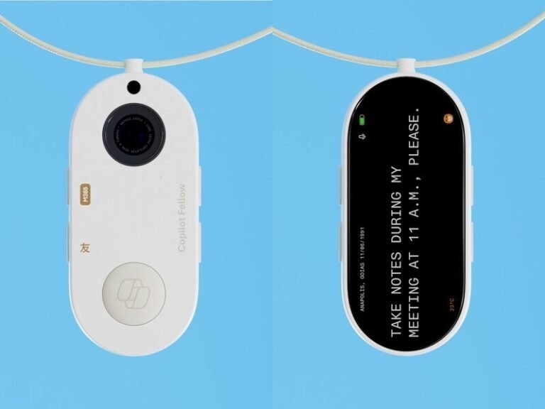AI-Powered Pendant Assistants : Copilot Fellow