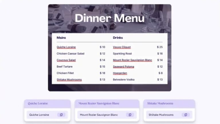 Menu Proofreader Tools : Correctify